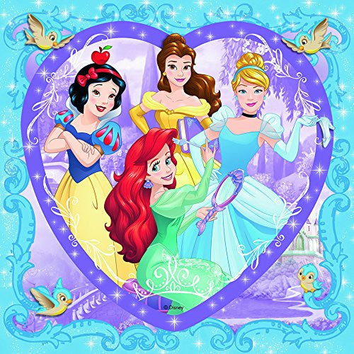 Disney Princesses Heart Shaped Puzzle