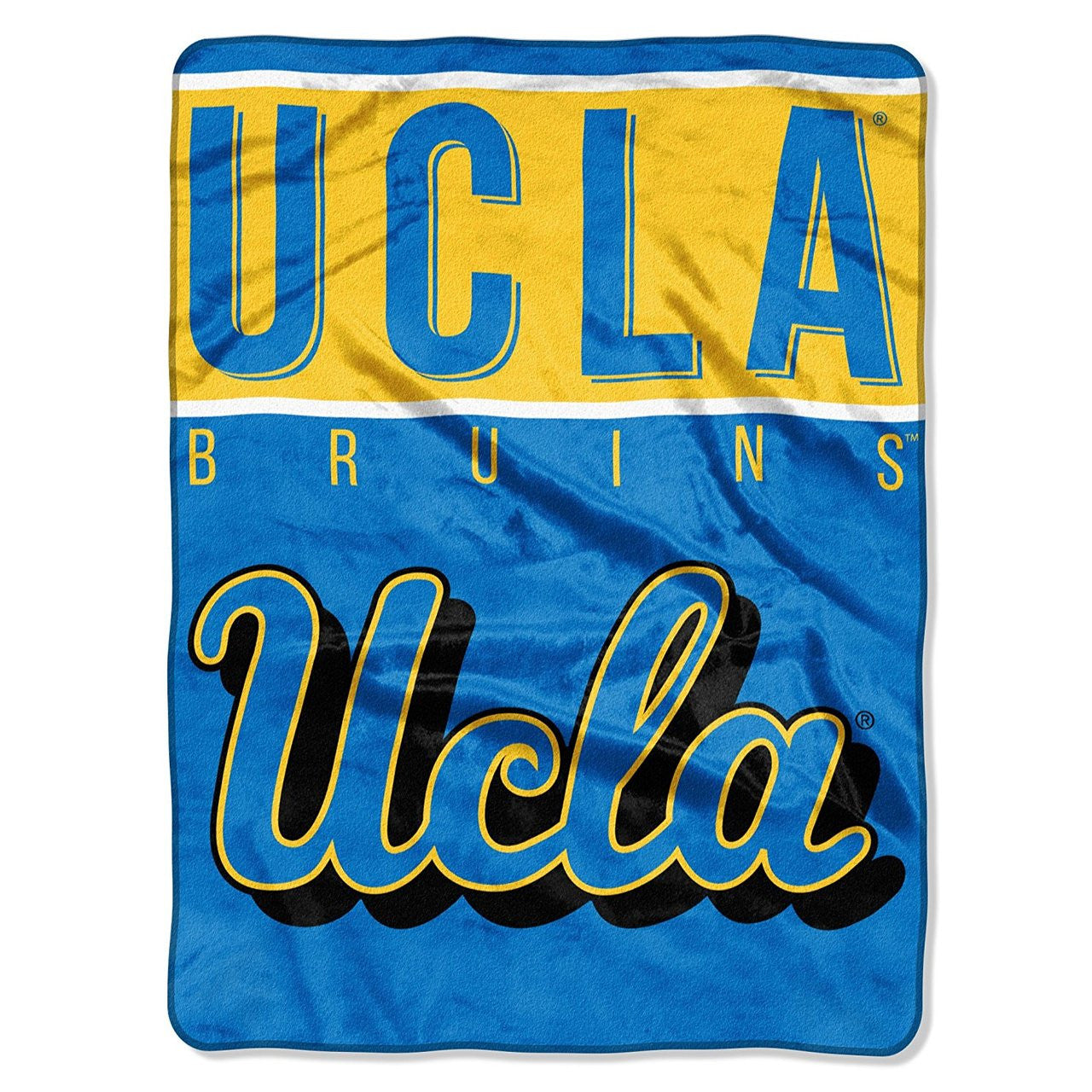 NCAA UCLA Bruins Basic Plush Raschel Blanket