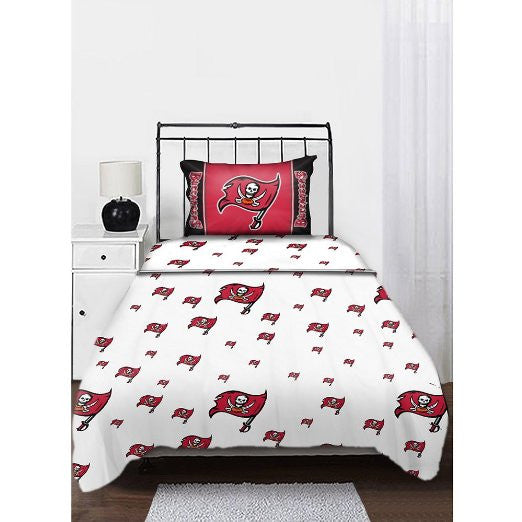 Tampa Bay Buccaneers NFL Twin Sheet Set