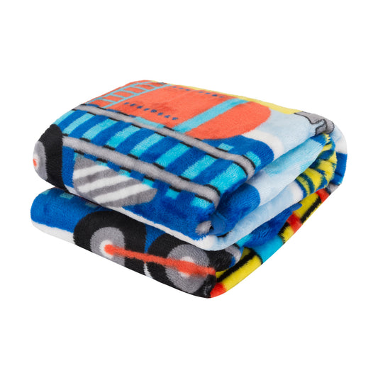 Everyday Kids Toddler Throw Blanket - Choo Choo Train