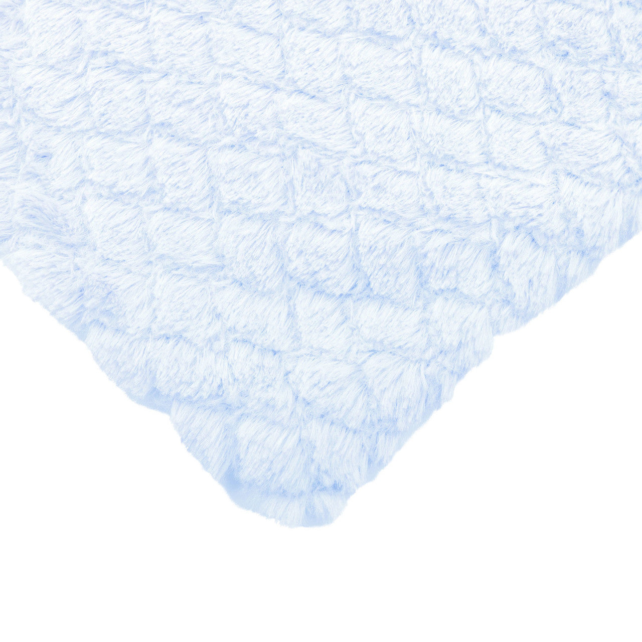 EVERYDAY KIDS Large Baby Boy Blue Soft Baby Blanket