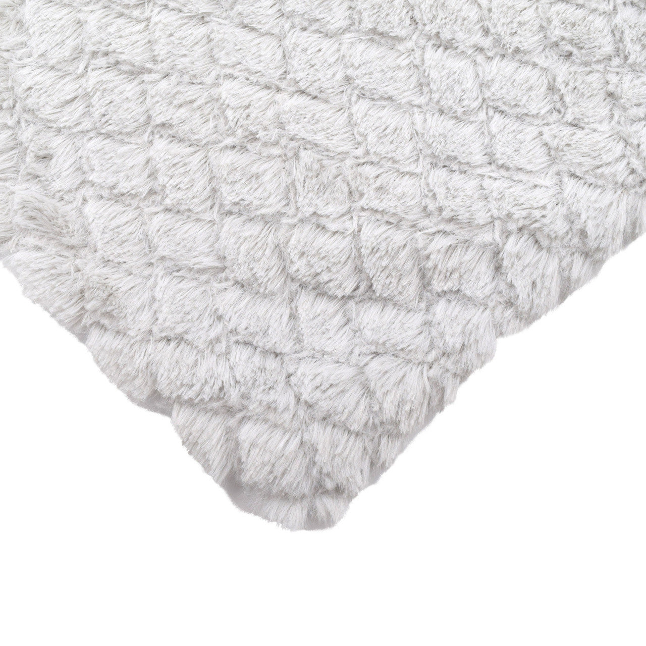 EVERYDAY KIDS Large Unisex Gray Soft Baby Blanket