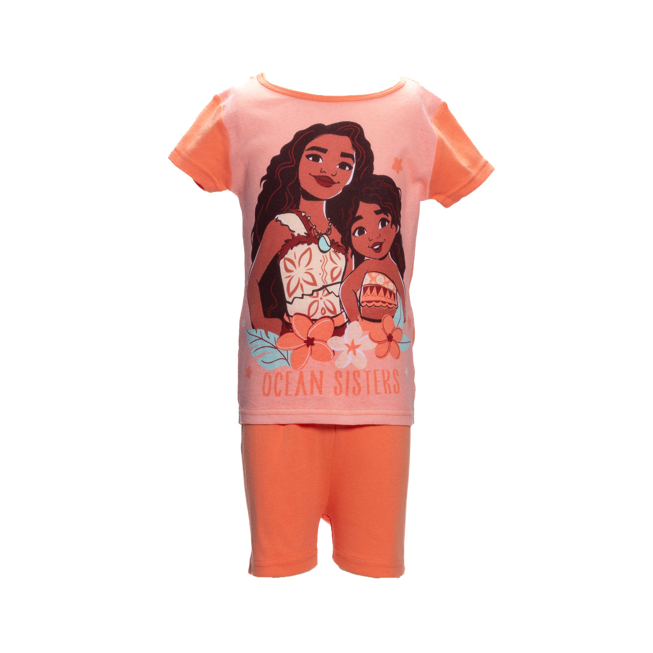 Disney Moana 2 Toddler Girls Ocean Sisters 4-Piece Pajama Set