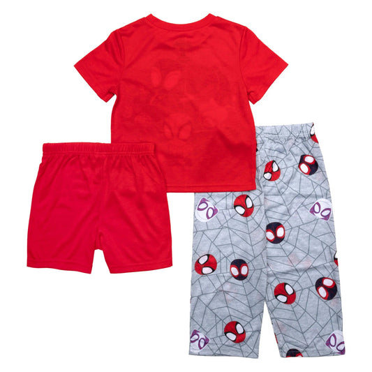 Spidey and His Amazing Friends 3-Piece Toddler Boys Pajama Set