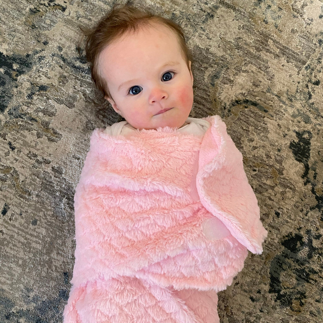 Everyday Kids Pink Baby Swaddle