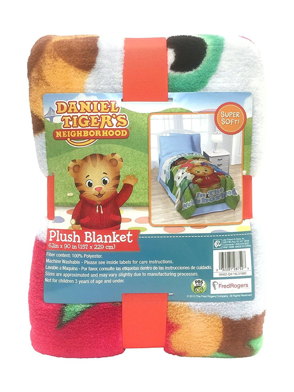 Daniel Tiger 'Treehouse Pals' Plush Blanket