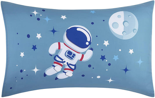 Everyday Kids 2 Piece Toddler Sheet Set - Outer Space Adventures