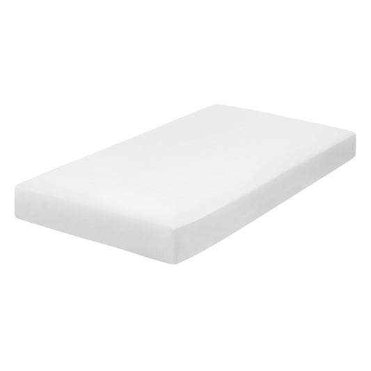Everyday Kids Fitted Crib Sheet - White