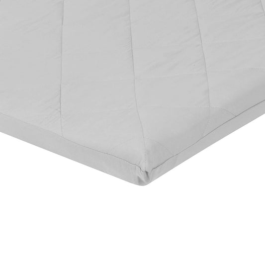 EVERYDAY KIDS Quilted Pack N' Play Playard Sheet - Grey
