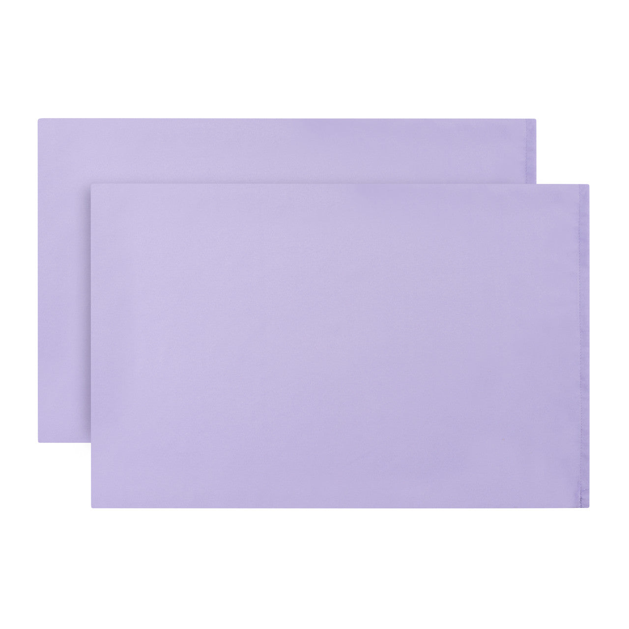 Everyday Kids 2-Pack Toddler Travel Pillowcases - Solid Purple
