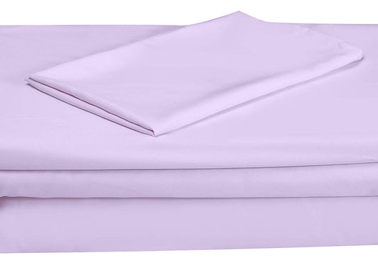 EVERYDAY KIDS 3 Piece Toddler Sheet Set - Solid Purple