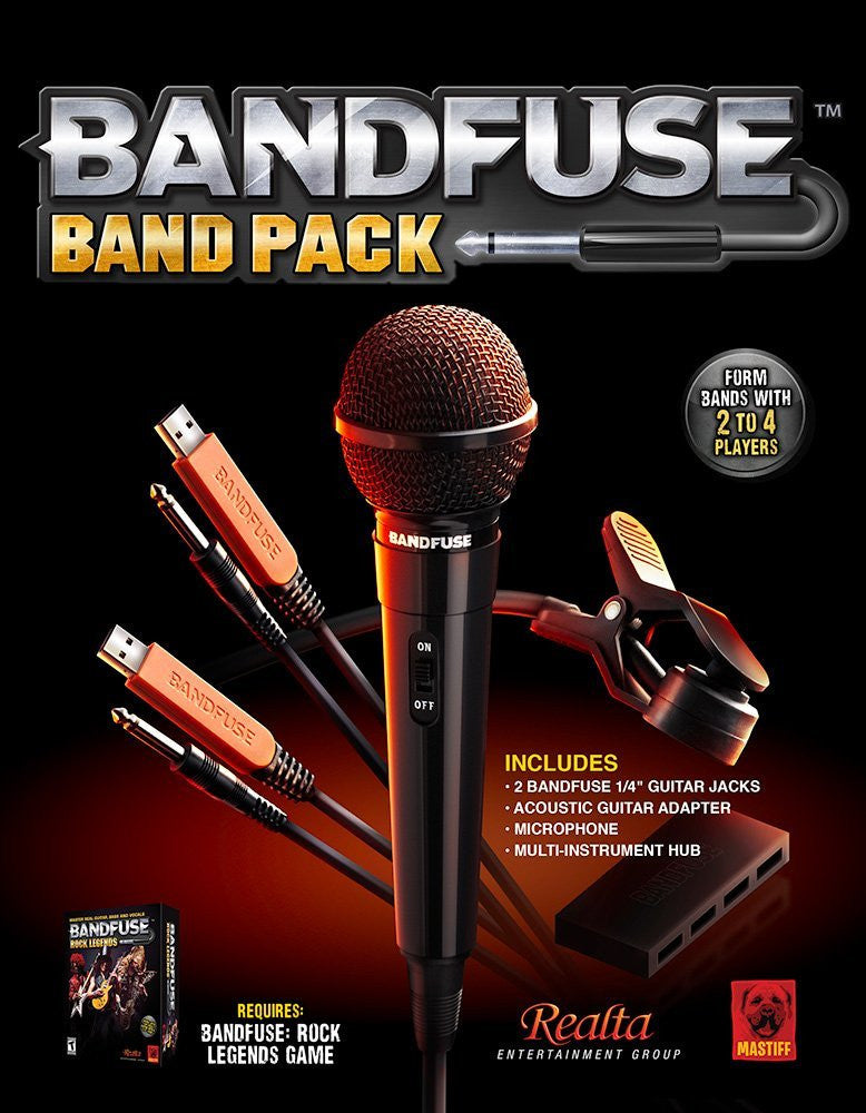 BandFuse: Rock Legends (Band Pack) - PS3 & Xbox 360