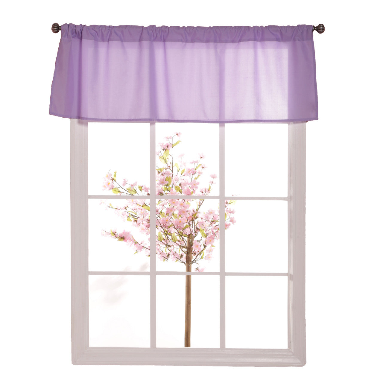 Everyday Kids Purple Window Valance