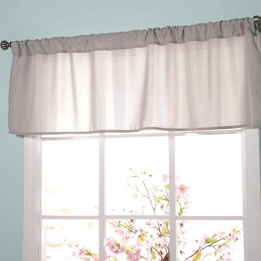 Everyday Kids Gray Window Valance