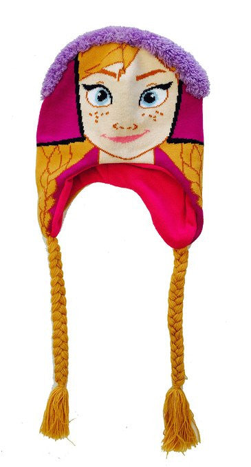 Disney Frozen Girls Anna Knit Hat