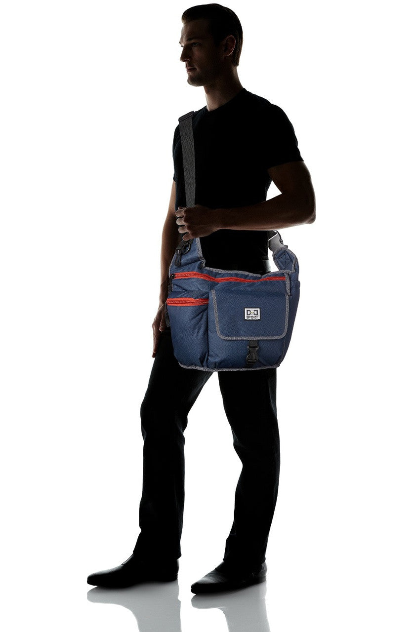 Diaper Dude Sport Bag by Chris Pegula (Navy)