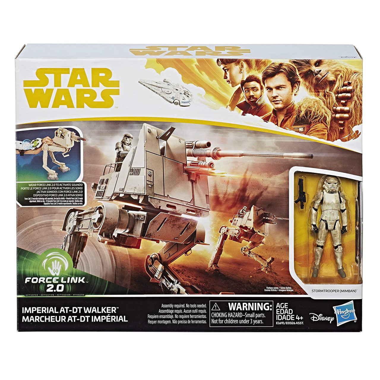 Star Wars Force Link 2.0 Imperial AT-DT Walker/Stormtrooper (Mimban)