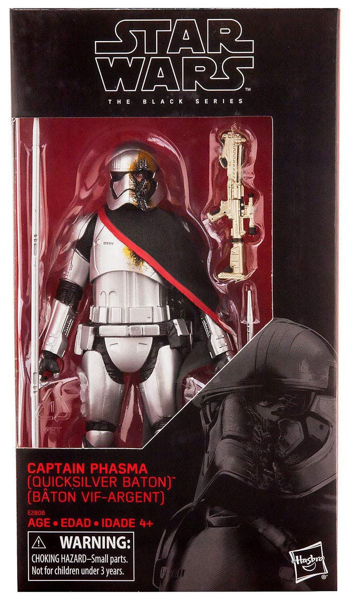 Star Wars The Black Series Captain Phasma (Quicksilver Baton)