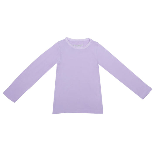 EVERYDAY KIDS Girls Purple Thermal Top and Bottom Underwear Set