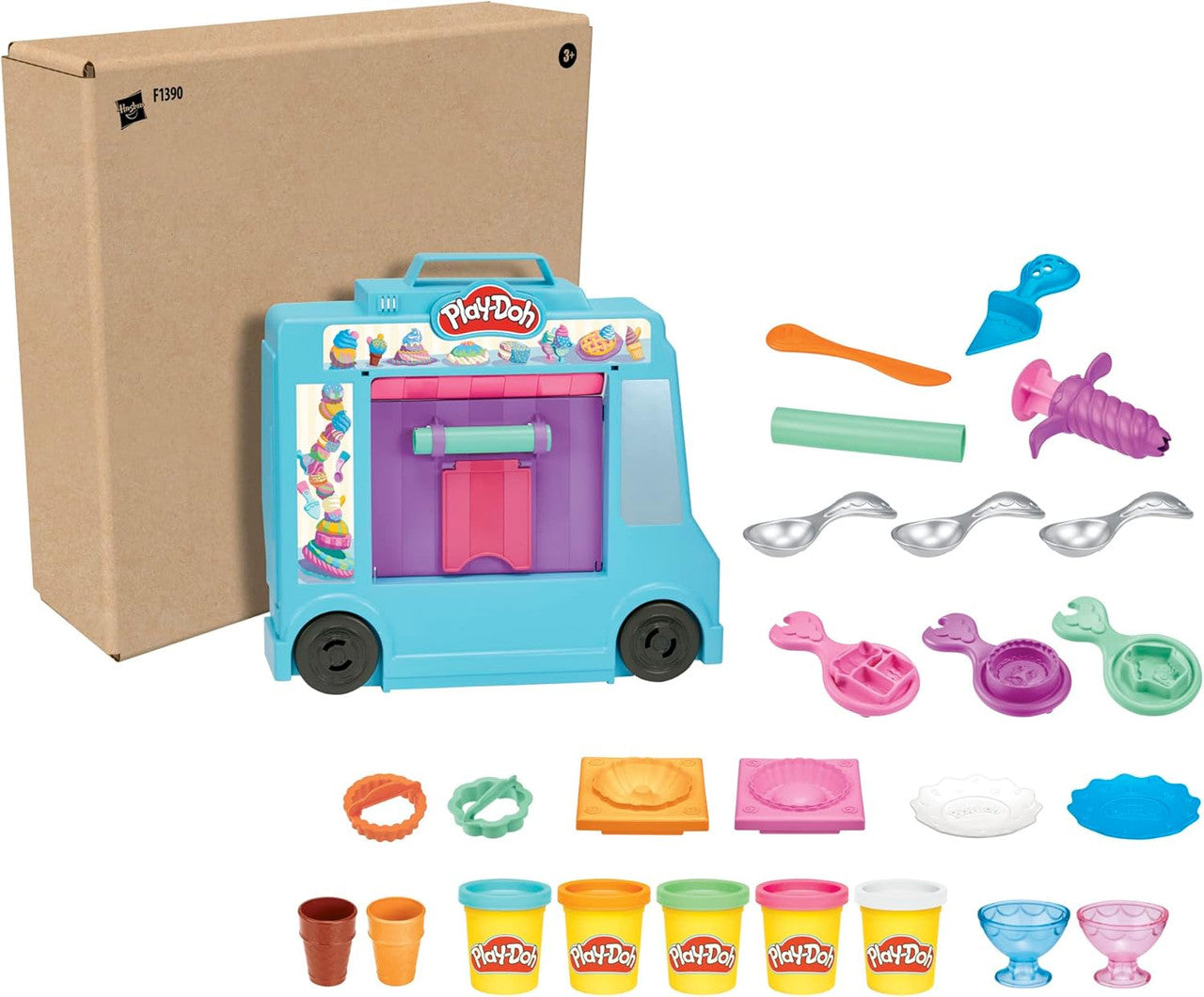 Play-Doh Kitchen Creations Ice Cream Truck Toy