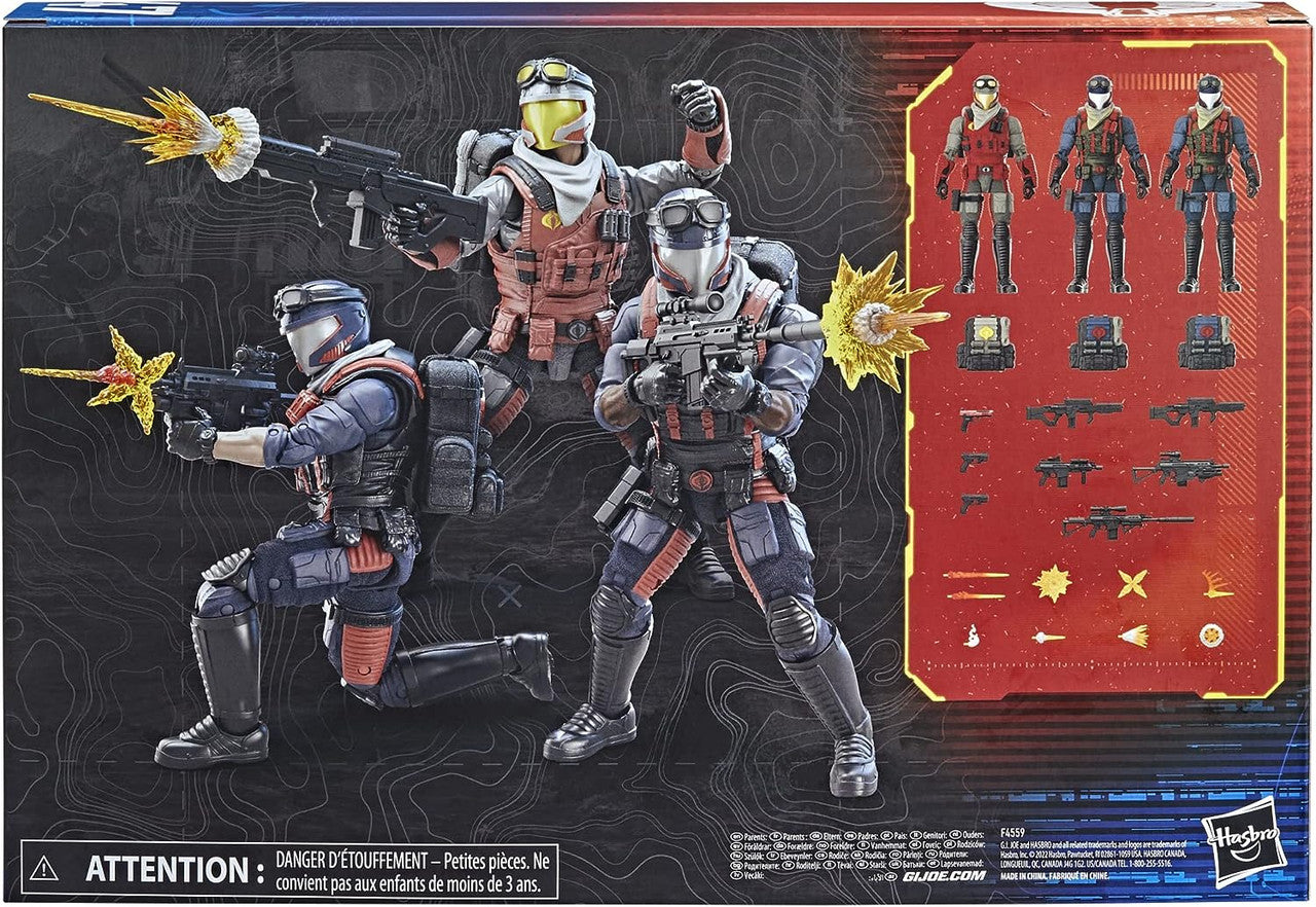 G.I. Joe Classified Series Cobra Viper Officer & Vipers Figures