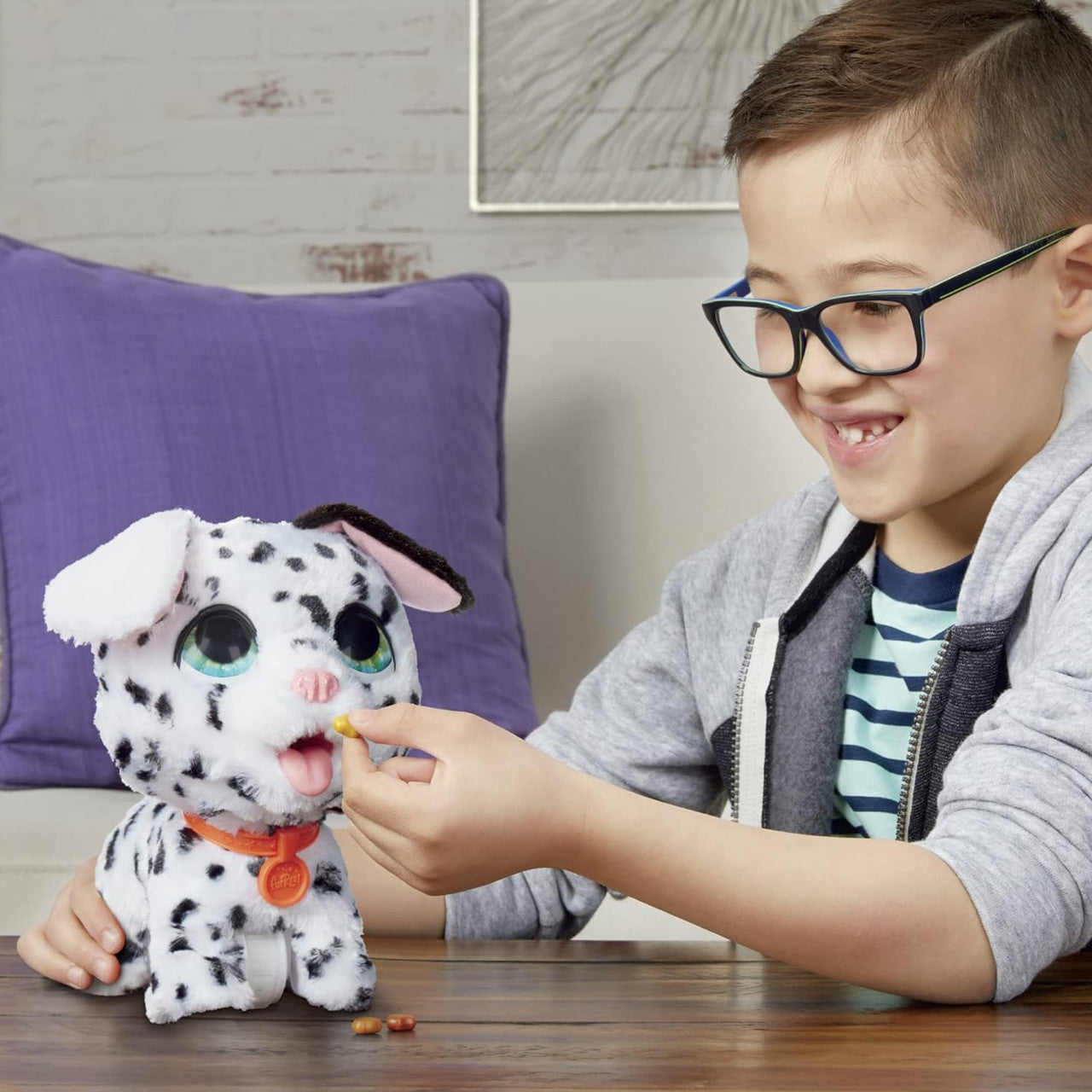 furReal Poopalots Big Wags Interactive Dalmatian Toy