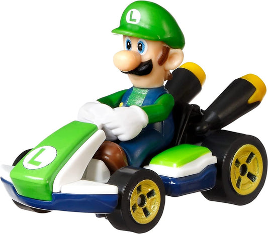 Hot Wheels Mario Kart Luigi 1:64 Die-Cast Kart