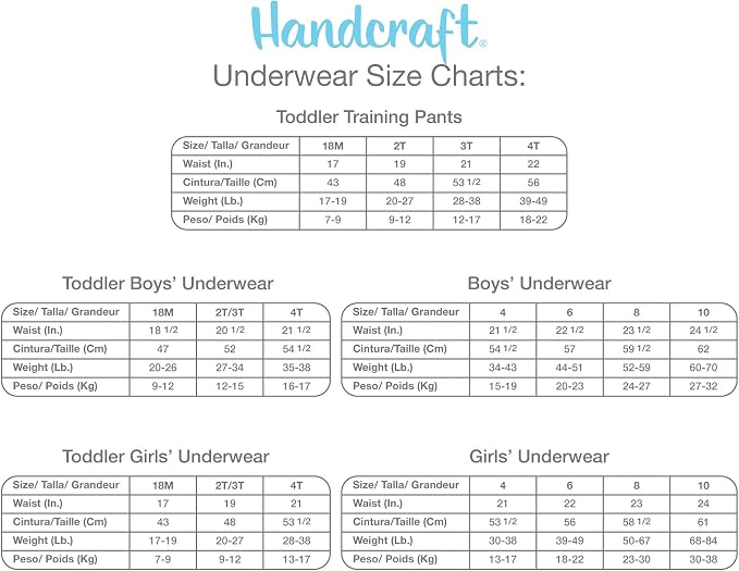 Bluey Girls 5-Pack Underwear Briefs, Bluey and Bingo Underwear Set, Multicolor