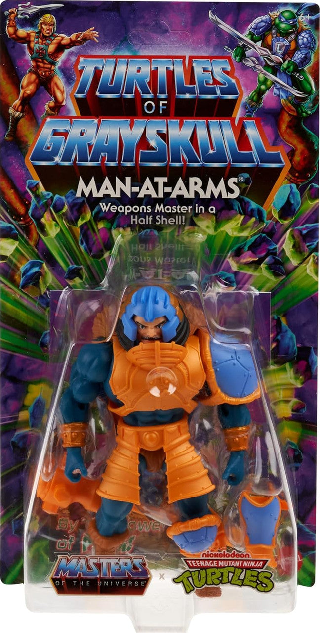 Masters of the Universe Turtles of Grayskull Man-At-Arms Action Figure