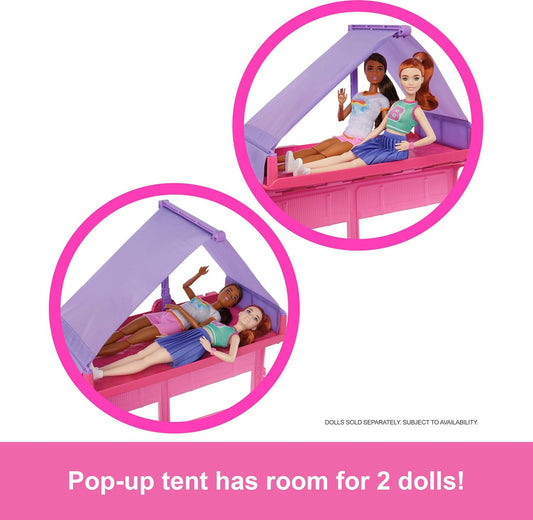 Barbie Dream Camper Playset with Roof Tent