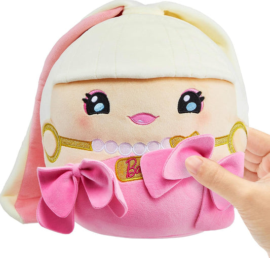 Barbie Cuutopia Plush Doll - Tactile Felt Pink Bows
