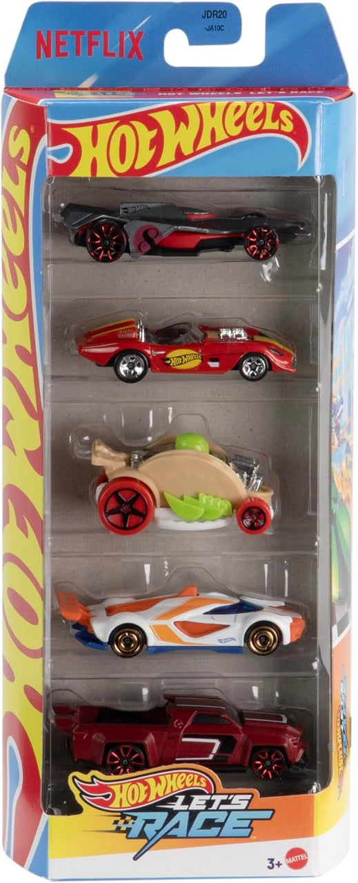 Hot Wheels Toy Cars, Set of 5 1:64 Scale Die-Cast Cars