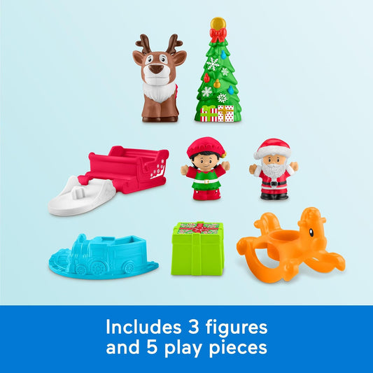Fisher-Price Little People Toddler Toys Christmas Wonderland Toy Set