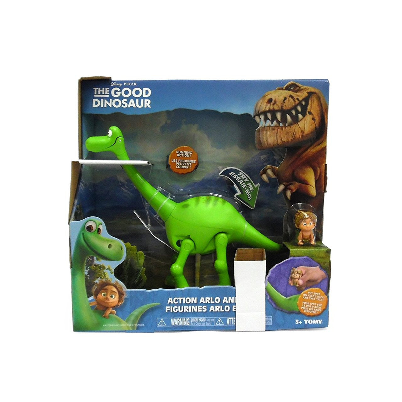 The Good Dinosaur Arlo and Spot Action Figure