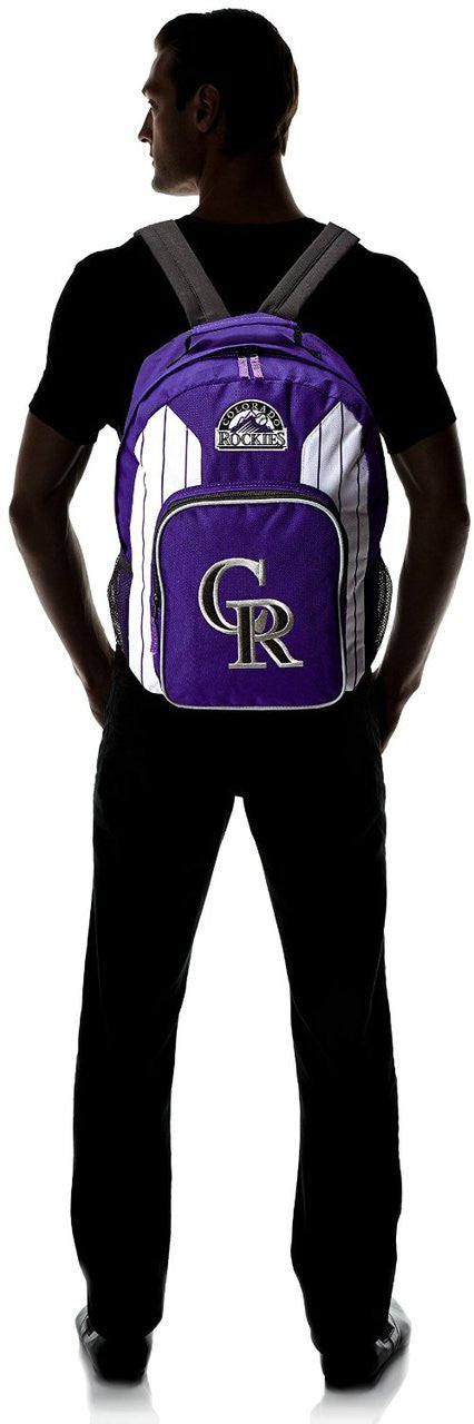 MLB Colorado Rockies Southpaw Backpack, Purple