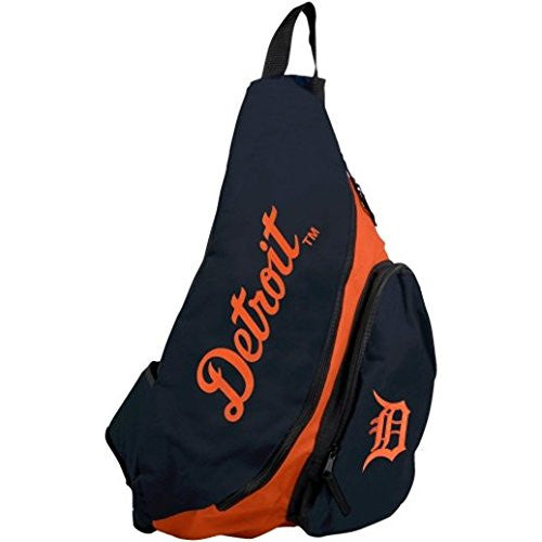 Detroit Tigers Sling Bag Backpack Navy
