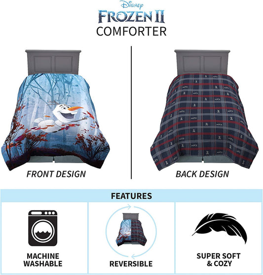 Disney Frozen 2 Olaf Twin/Full Comforter