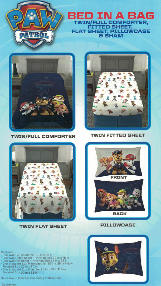 Paw Patrol Twin Bed in a Bag
