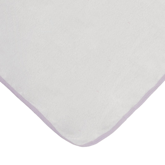 EVERYDAY KIDS Hooded Baby Toddler Bath Towel - White Unicorn with Horn