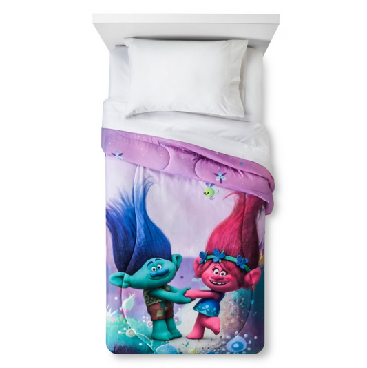 Dreamworks Trolls Twin Comforter
