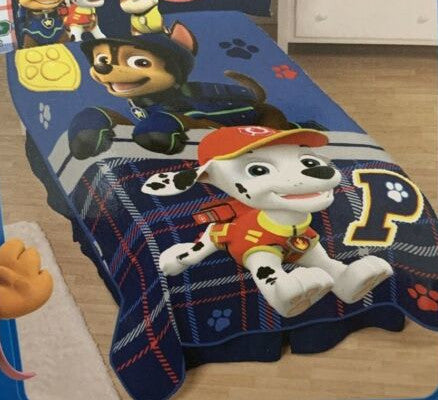 Paw Patrol 62 x 90 Plush Blanket