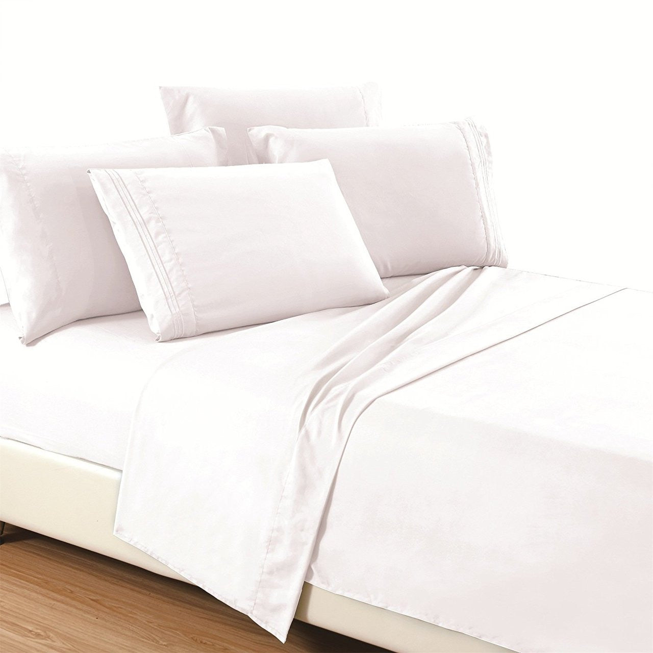 Fifth Avenue Home 'Bright White' Full Size Sheet Set