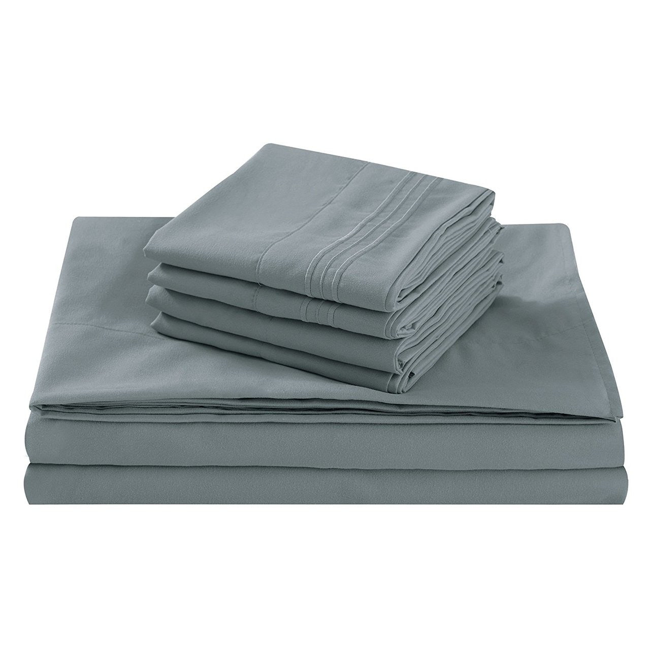Fifth Avenue Home 'Steel Grey' Full Size Bed Sheet Set