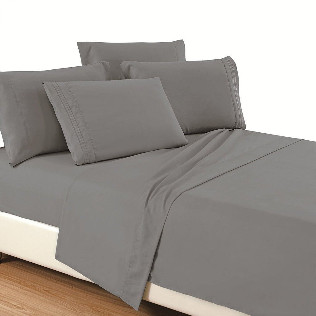 Fifth Avenue Home 'Steel Grey' Full Size Bed Sheet Set