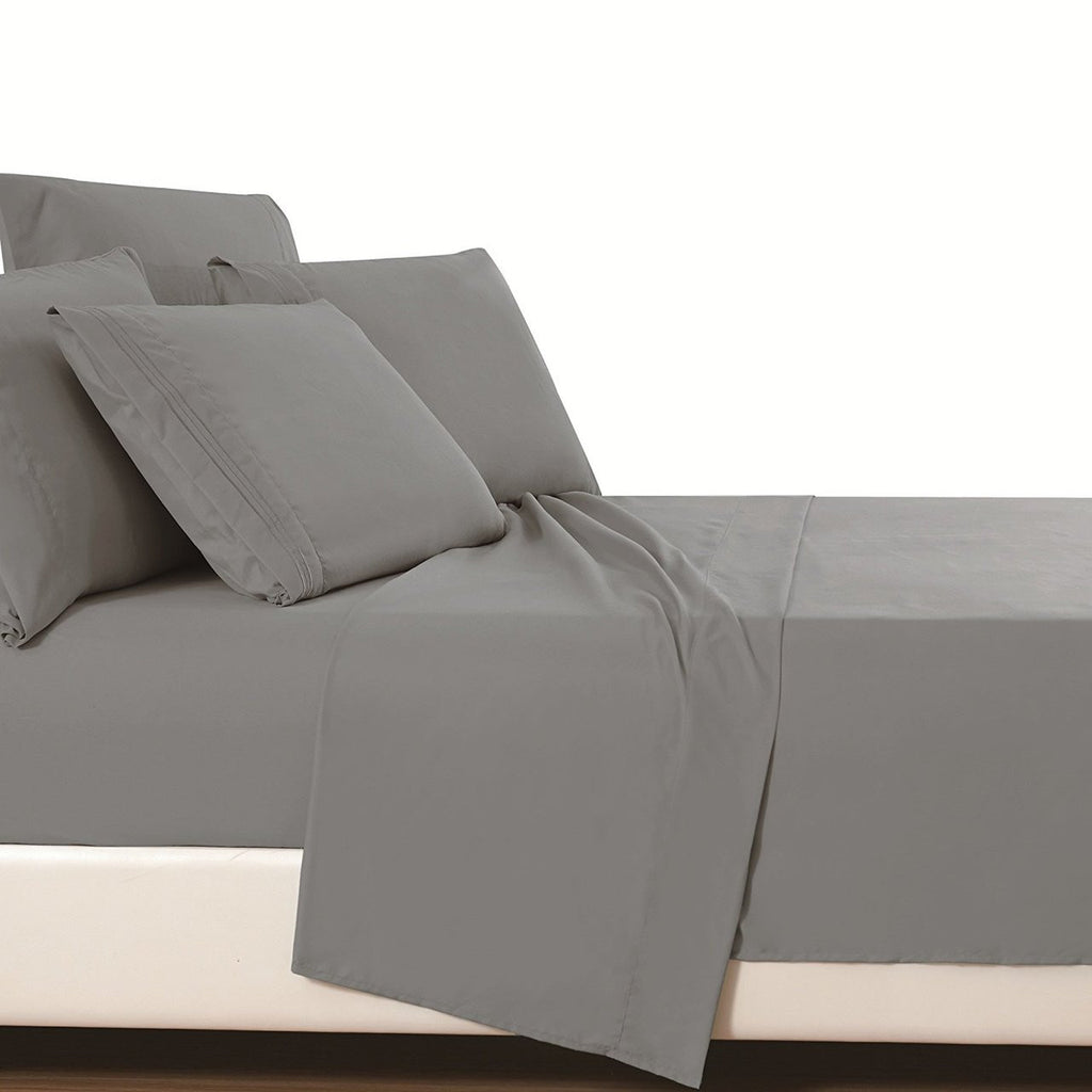 Fifth Avenue Home 'Steel Grey' Full Size Bed Sheet Set