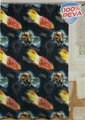 Disney Cars Peva Shower Curtain, 70" X 72"