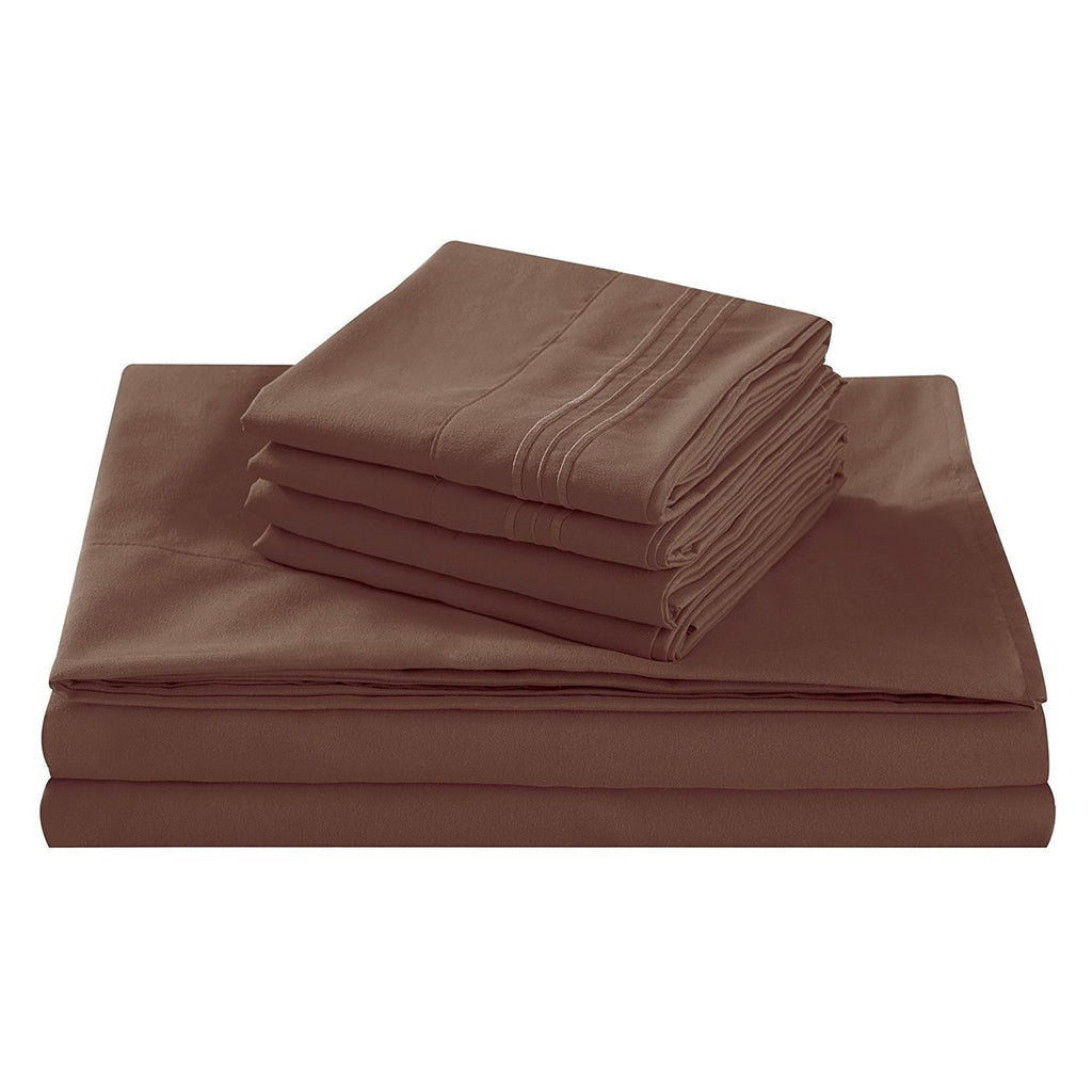 Fifth Avenue Home 'French Roast' Full Size Bed Sheet Set
