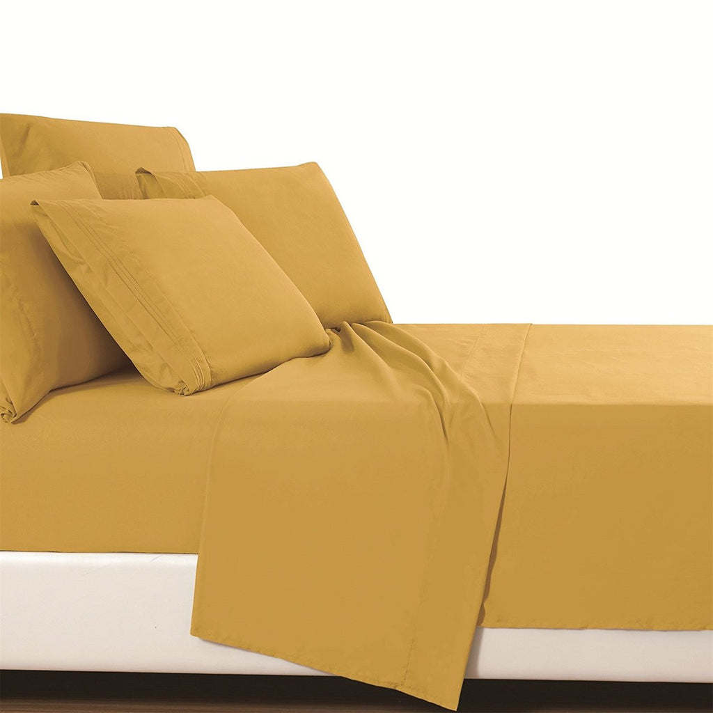 Fifth Avenue Home 'Nugget Gold' Full Size Bed Sheet Set