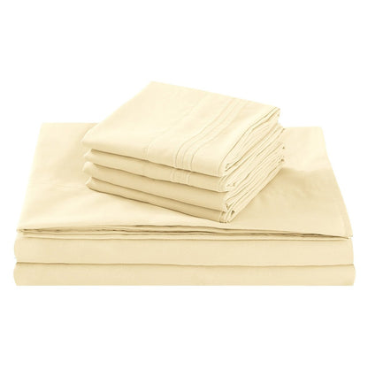 Fifth Avenue Home 'Vanilla' Twin Size Bed Sheet Set