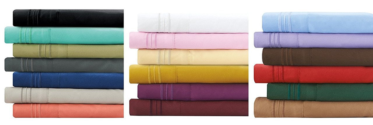 Fifth Avenue Home 'Vanilla' Twin Size Bed Sheet Set